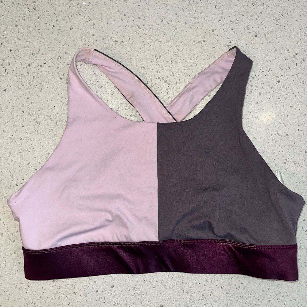 Fabletics colorblock Sports Bra